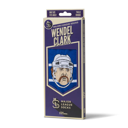 MAJOR LEAGUE SOCKS TORONTO MAPLE LEAFS WENDEL CLARK SOCKS