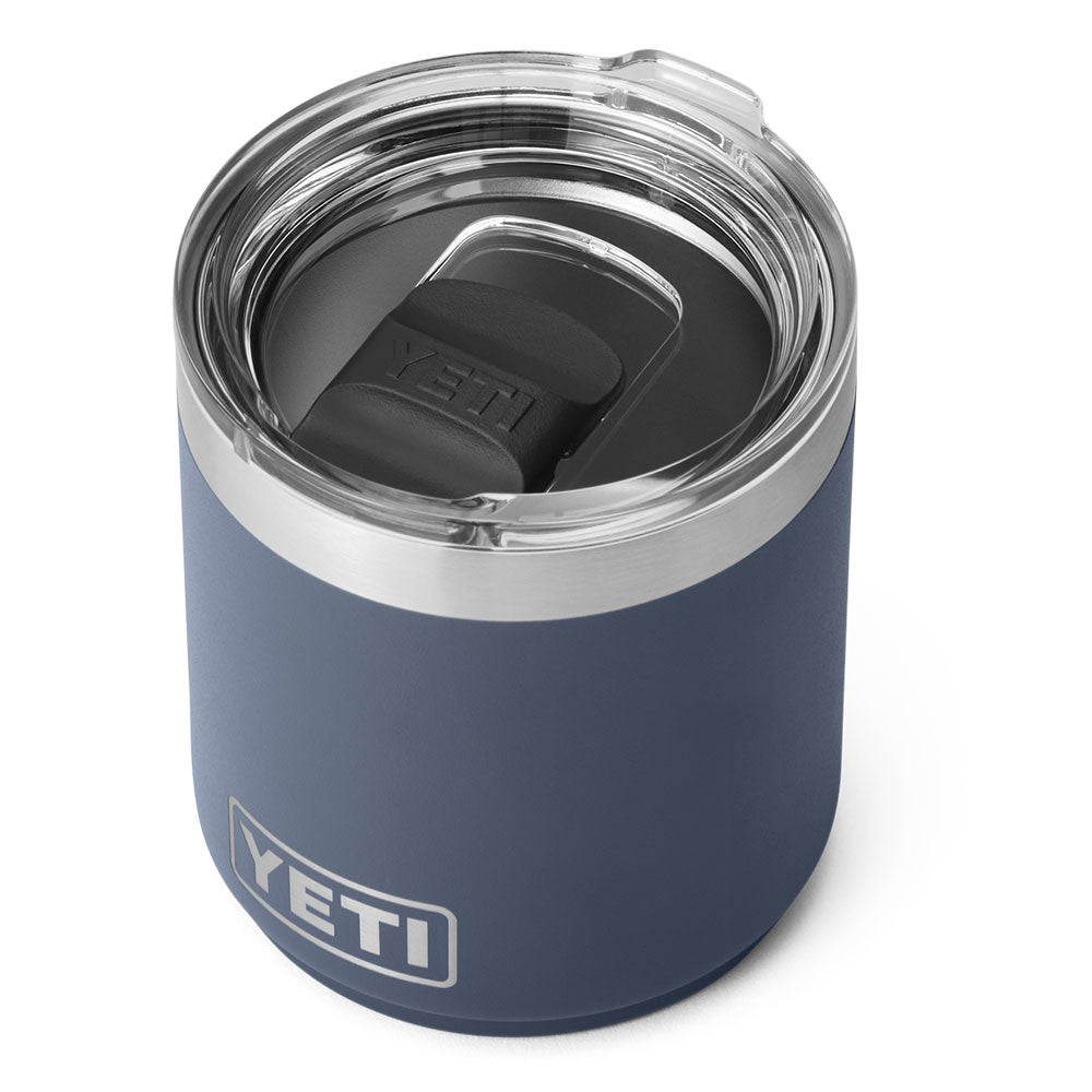 YETI RAMBLER 10 OZ NAVY LOWBALL 2.0