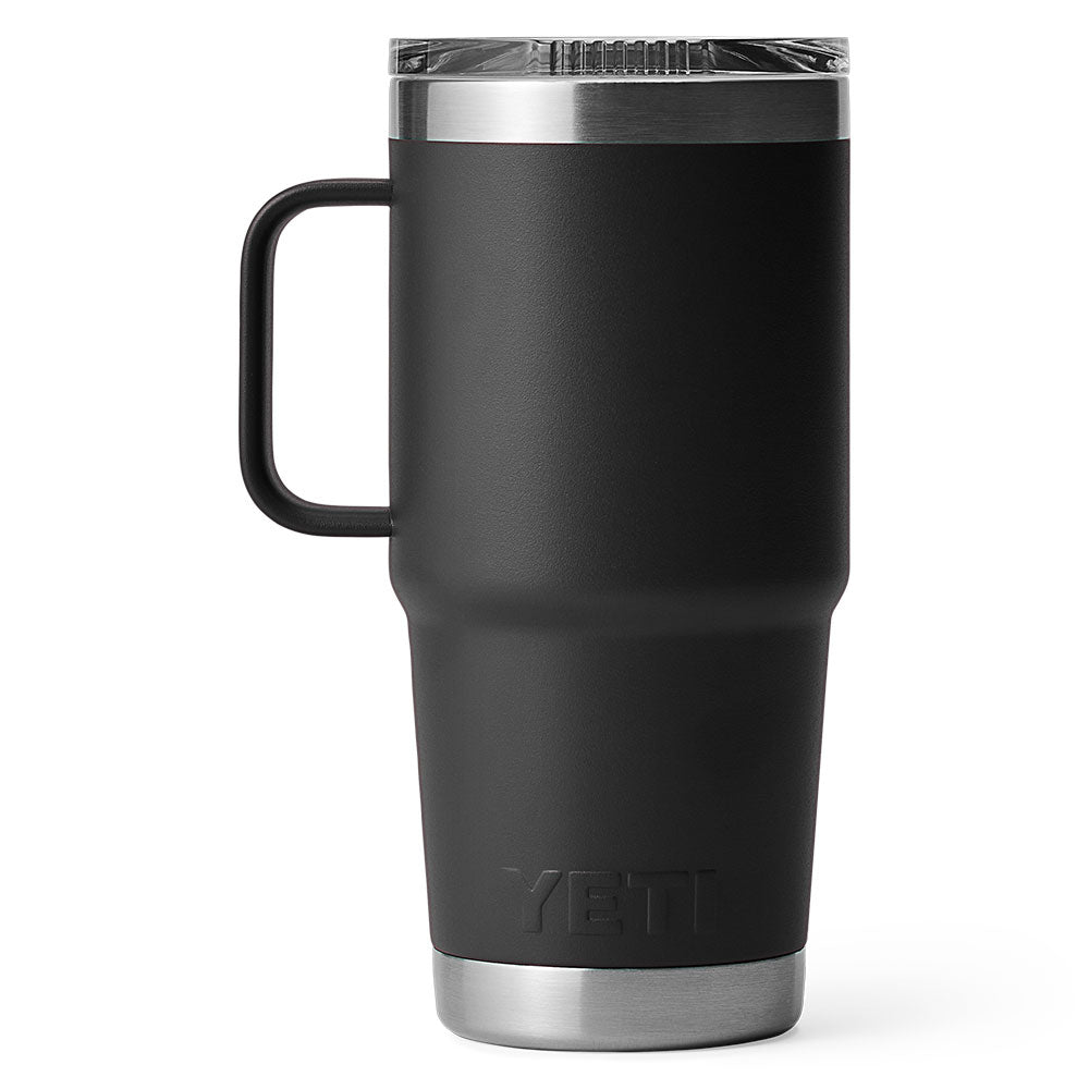 YETI RAMBLER 20 OZ TRAVEL MUG BLACK