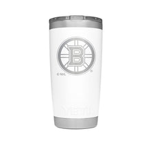 YETI RAMBLER 20 OZ TUMBLER BRUINS - WHITE