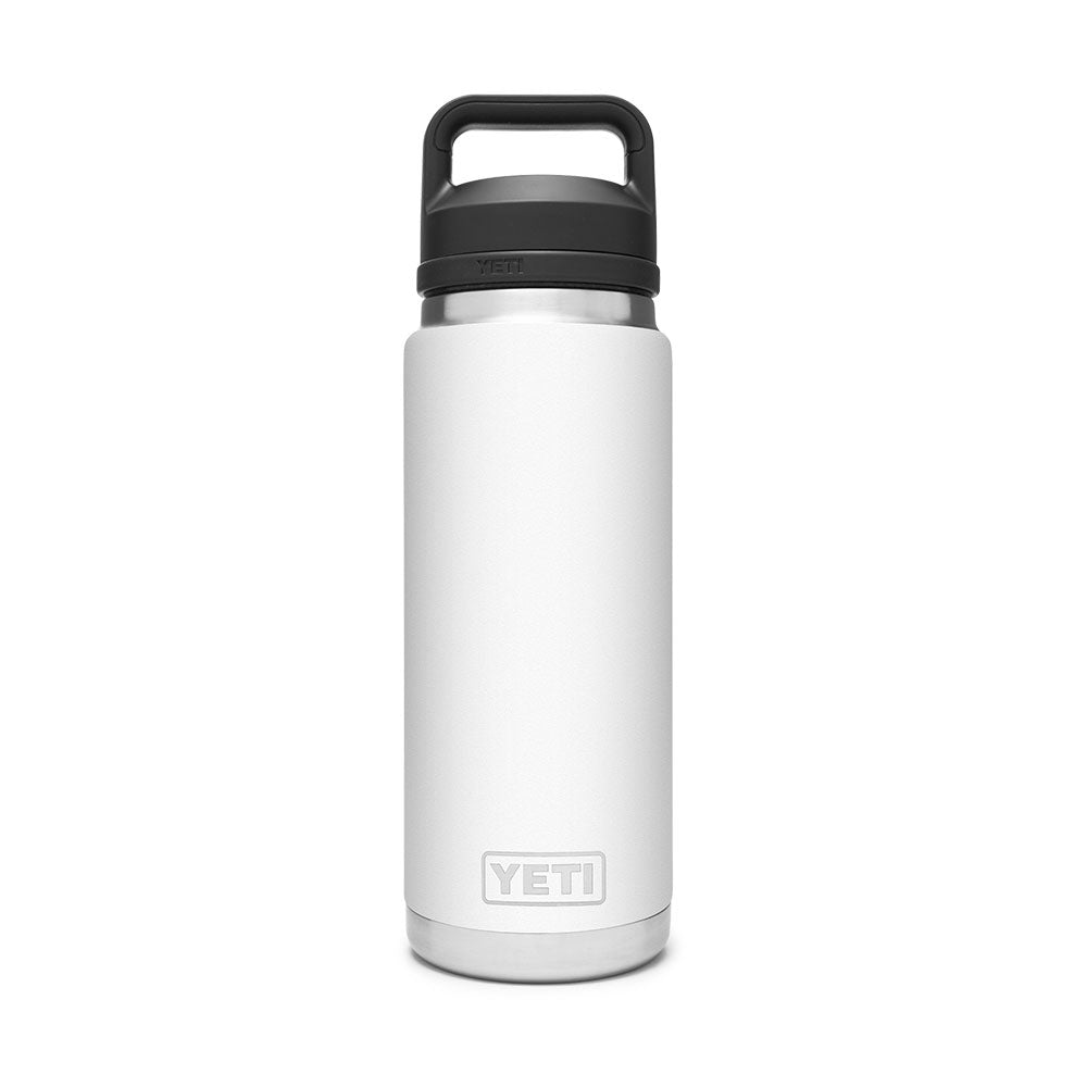 YETI RAMBLER 26 OZ BOTTLE CHUG WHITE