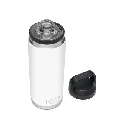 YETI RAMBLER 26 OZ BOTTLE CHUG WHITE