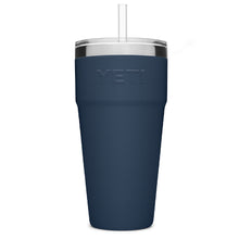 YETI RAMBLER 26OZ NAVY STRAW CUP