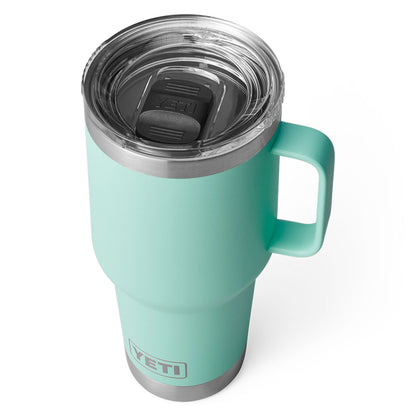 YETI RAMBLER 30 OZ TRAVEL MUG SEAFOAM