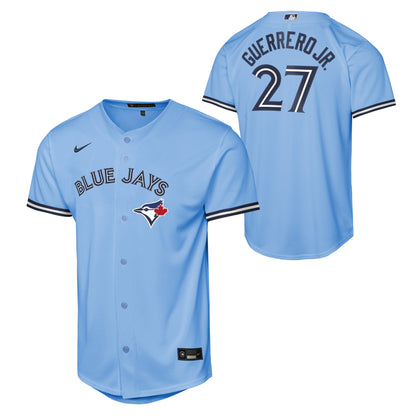 Children's Toronto Blue Jays Vladimir Guerrero Jr Alternate Jersey - Baby Blue