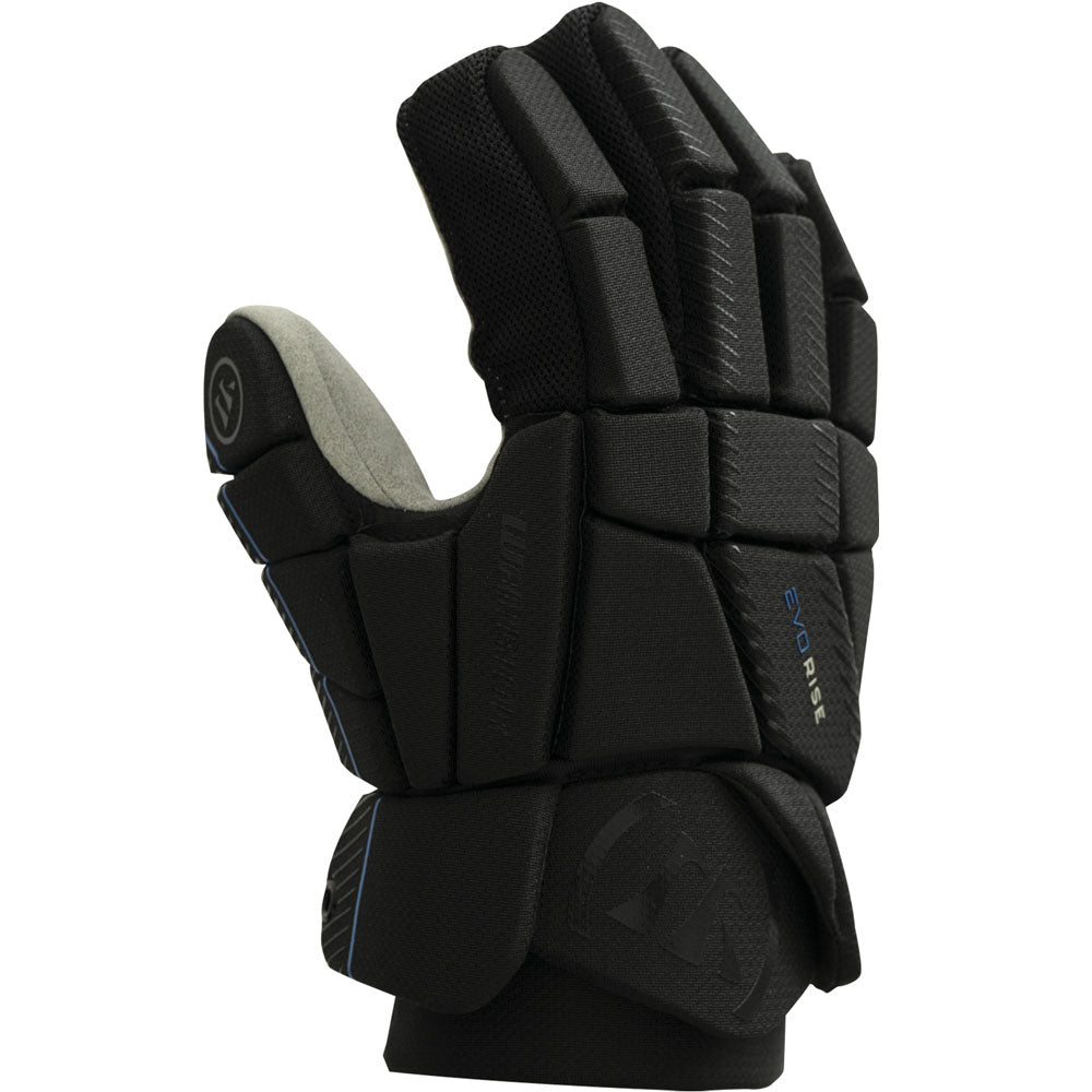 Warrior Evo Rise Black Lacrosse Gloves