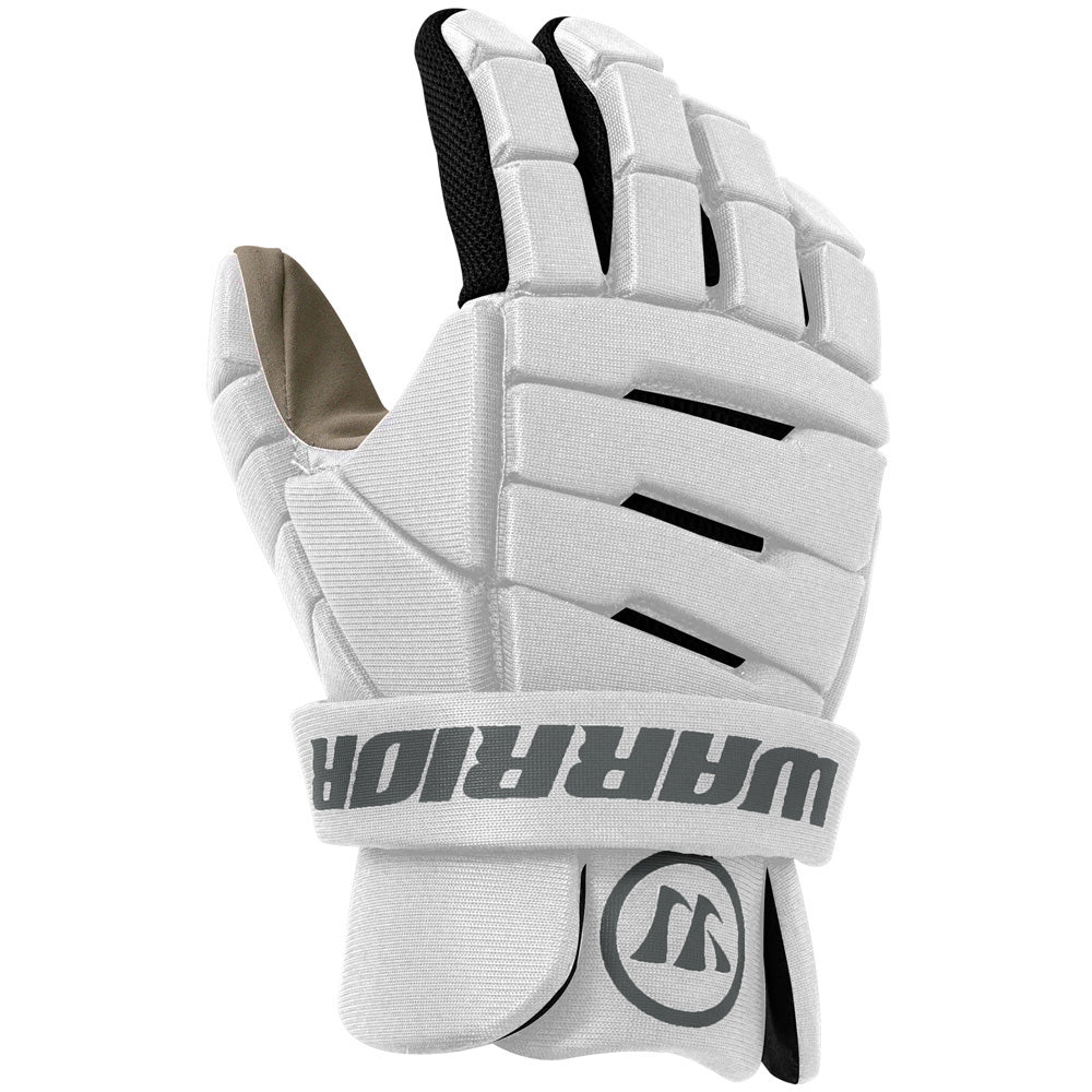 WARRIOR BURN FB WHITE LACROSSE GLOVES
