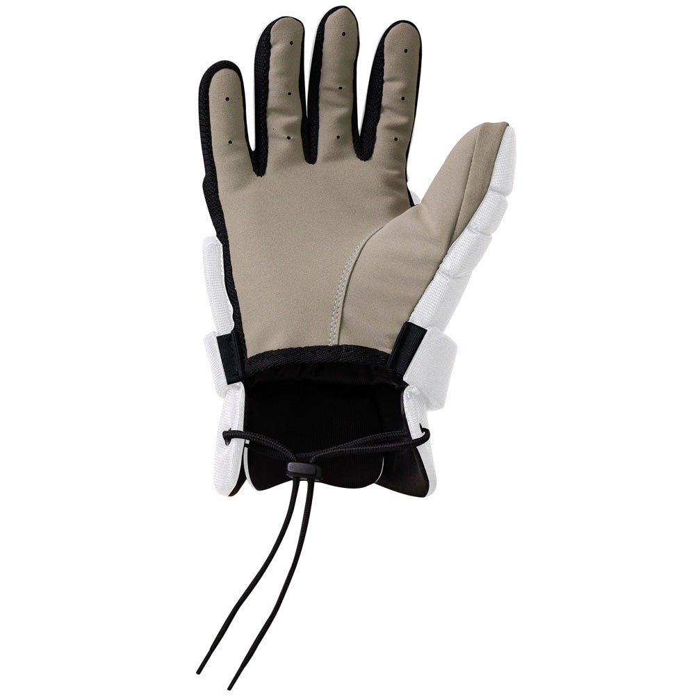 WARRIOR BURN FB WHITE LACROSSE GLOVES