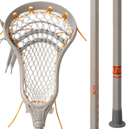 WARRIOR BURN NEXT ATK WHITE/SILVER LACROSSE STICK