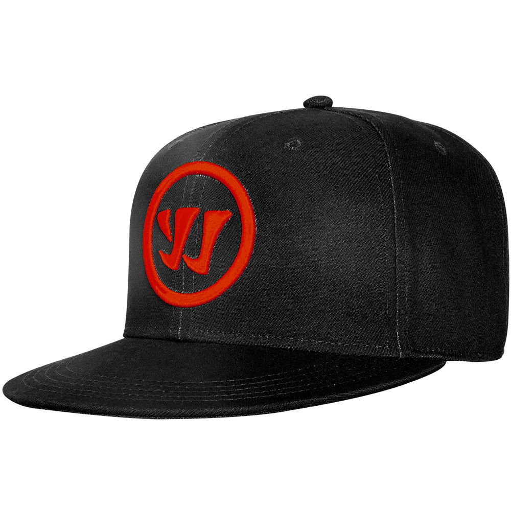 Warrior Xploded Black Snapback Hat
