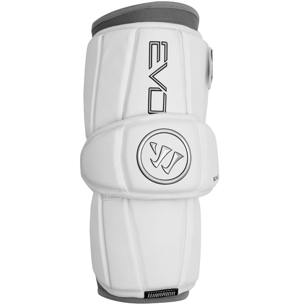 Warrior Evo Ap White Lacrosse Elbow Pads