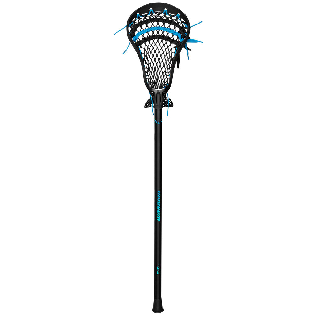 WARRIOR EVO JUNIOR BLACK LACROSSE STICK