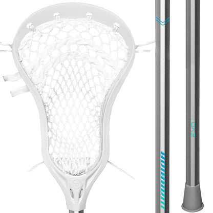 WARRIOR EVO ATK JUNIOR+ SILVER LACROSSE STICK