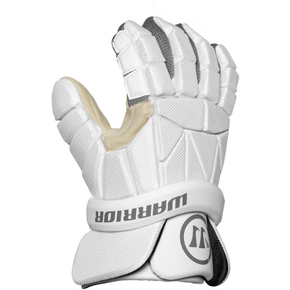 WARRIOR EVO LITE WHITE LACROSSE GLOVES