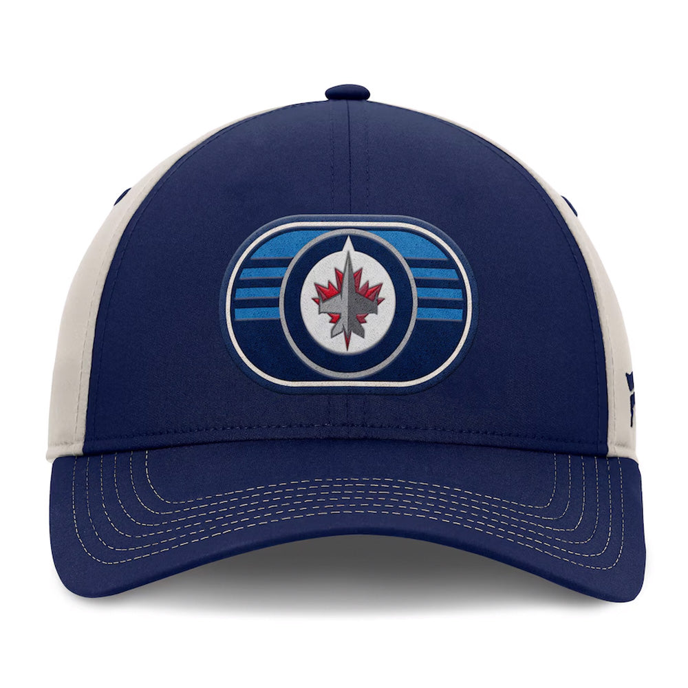 FANATICS WINNIPEG JETS 2025 STANLEY CUP PLAYOFFS LOCKER ROOM ADJUSTABLE HAT