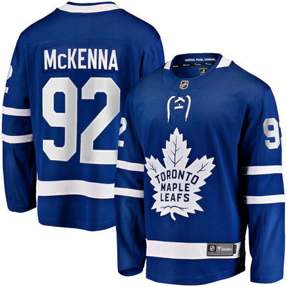 Fanatics Toronto Maple Leafs Gavin McKenna Men's Home Breakaway Jersey