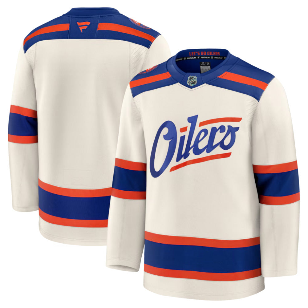 Fanatics Edmonton Oilers Premium Alternate Jersey