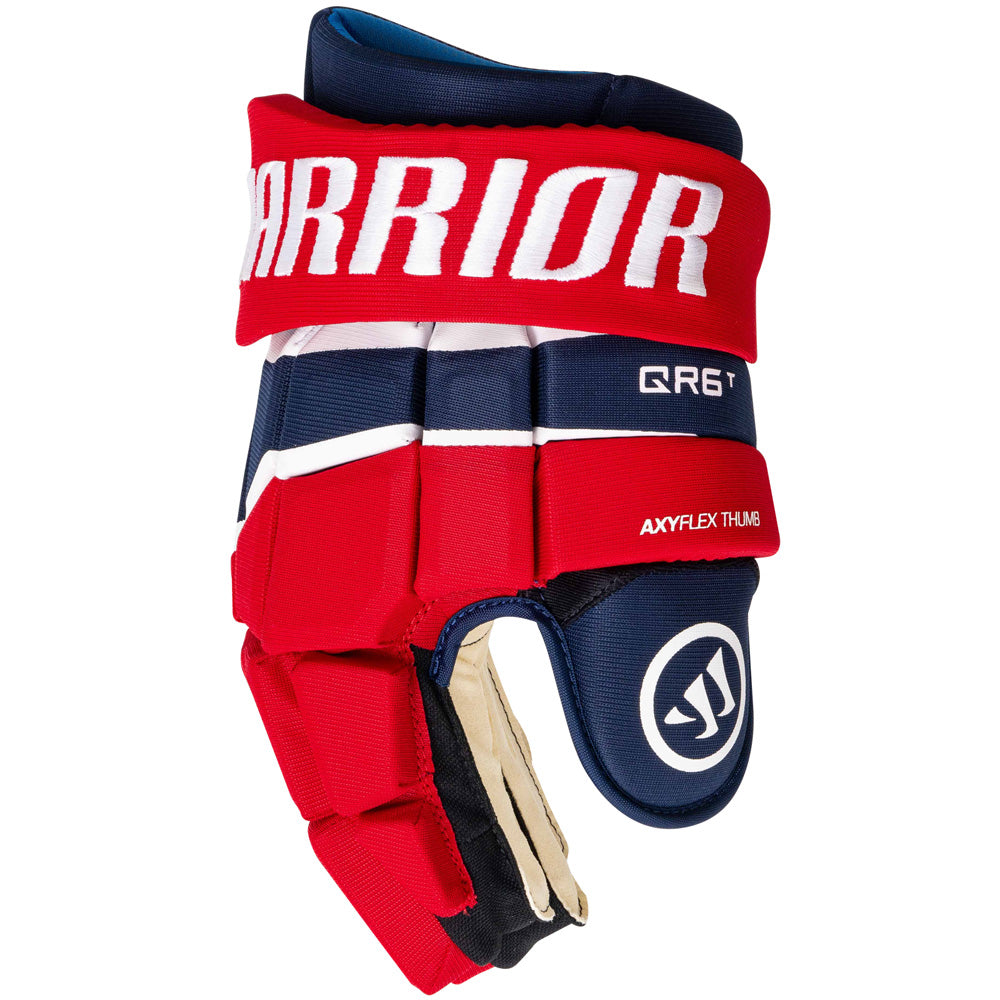  WARRIOR COVERT QR6 TEAM SENIOR HOCKEY GLOVES