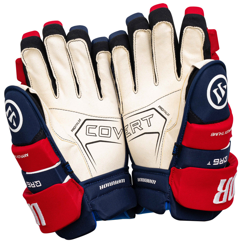 WARRIOR COVERT QR6 TEAM JUNIOR HOCKEY GLOVES