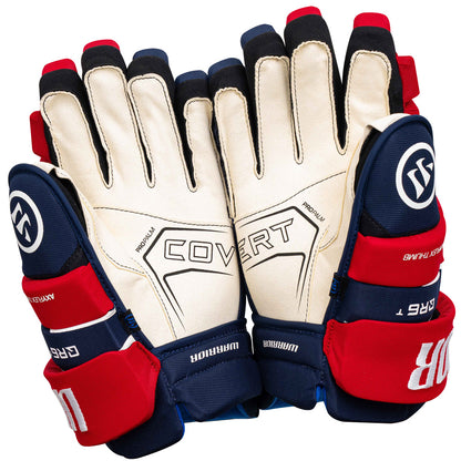 WARRIOR COVERT QR6 TEAM JUNIOR HOCKEY GLOVES