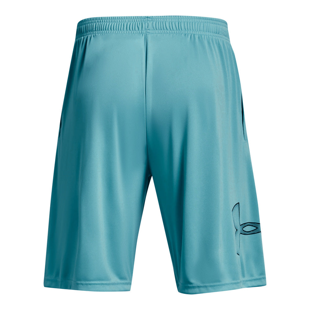 UNDER ARMOUR TECH GRAPHIC GLACIER BLUE SHORTS