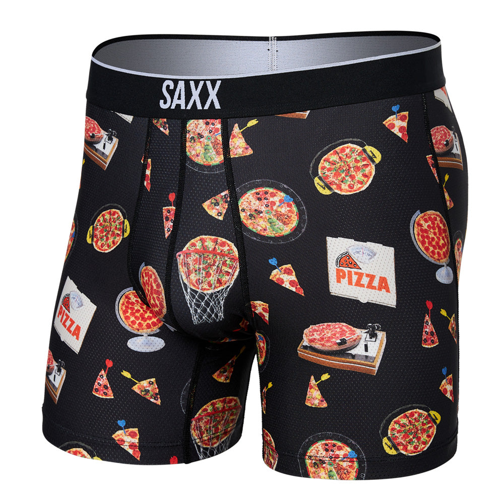 Saxx Volt Pizza On The Brain Boxer Briefs