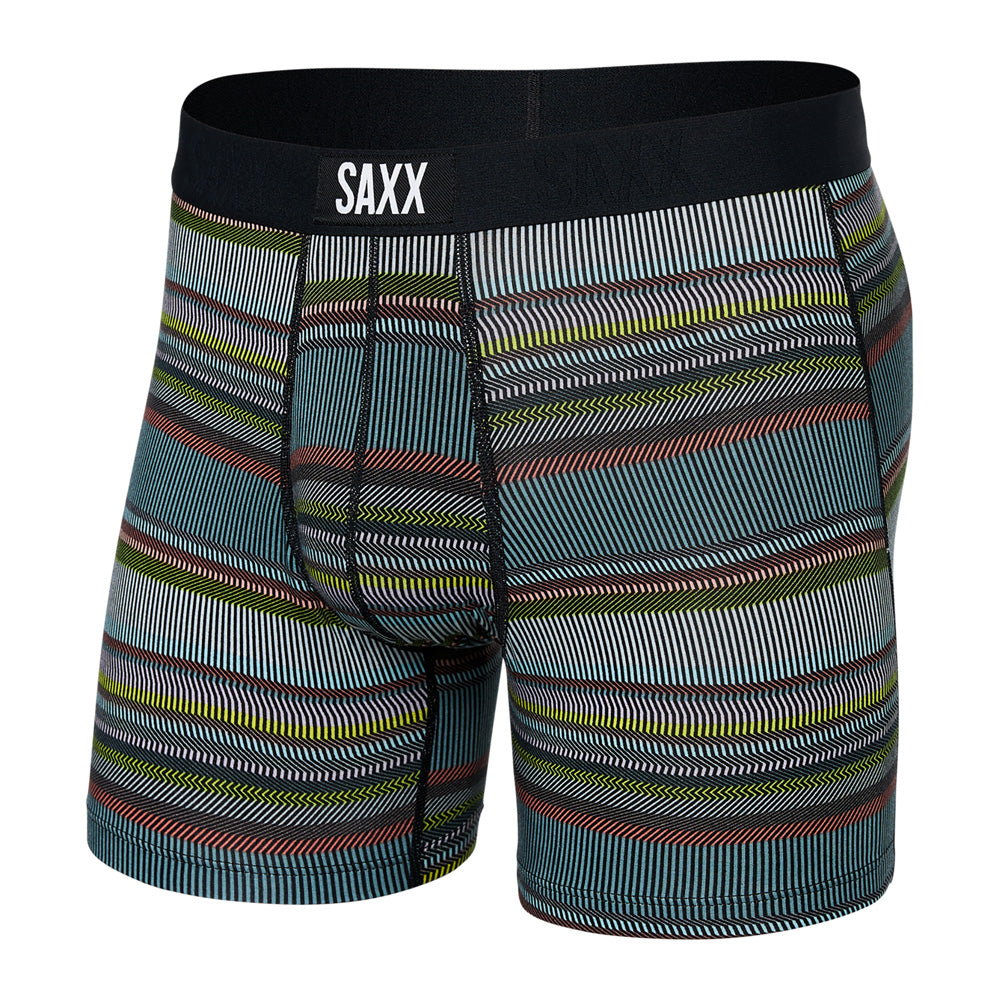 Saxx Vibe Hyper Stripe Boxer Briefs