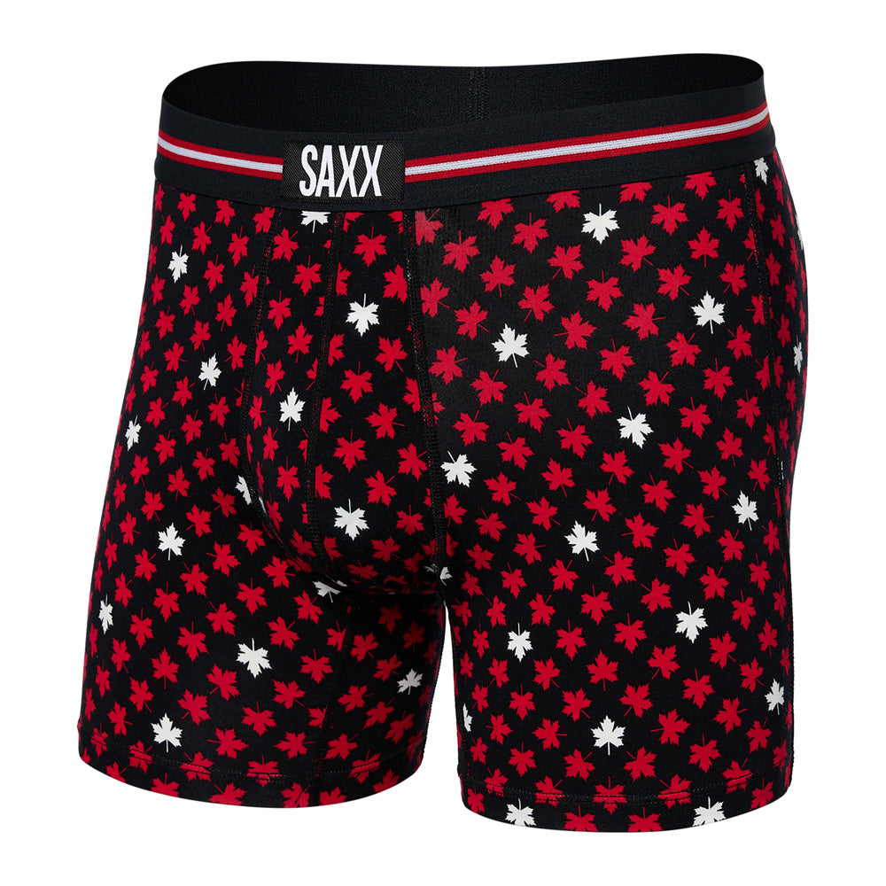 Saxx Vibe Maple Leaf Boxer Briefs