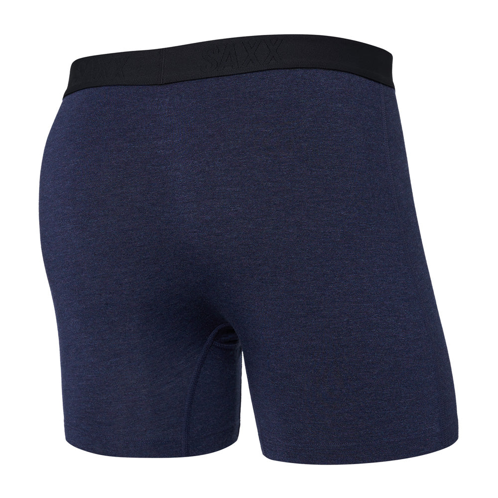 SAXX VIBE XTRA SUPER SOFT BLUE HEATHER BOXER BRIEFS