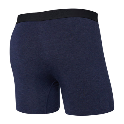 SAXX VIBE XTRA SUPER SOFT BLUE HEATHER BOXER BRIEFS