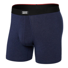 SAXX VIBE XTRA SUPER SOFT BLUE HEATHER BOXER BRIEFS