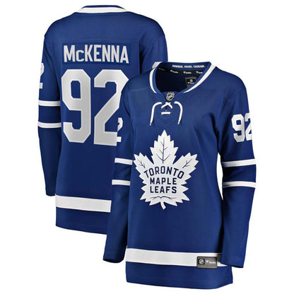 Fanatics Toronto Maple Leafs Gavin McKenna Women's Home Breakaway Jersey