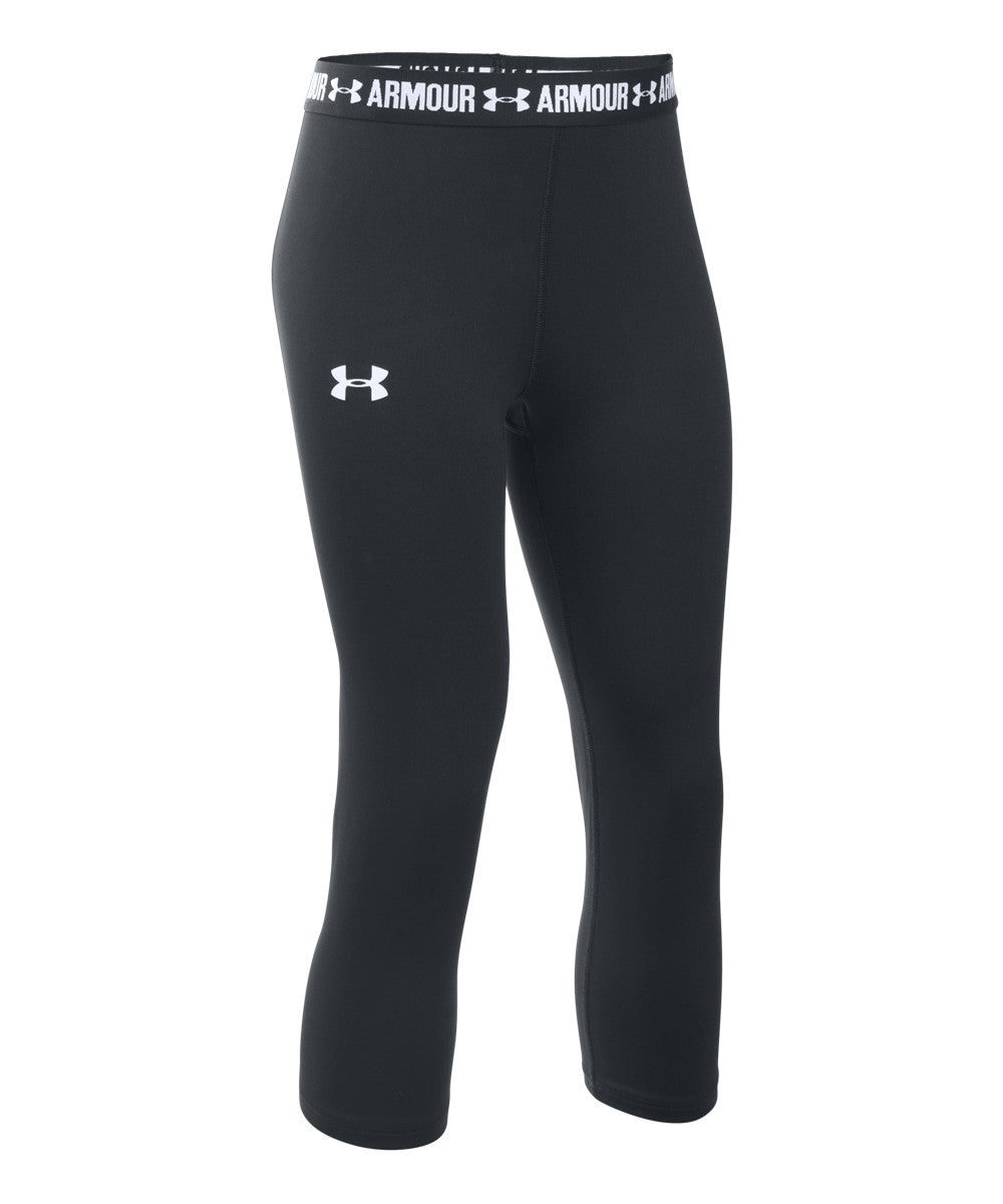Under Armour Girls Capris Black