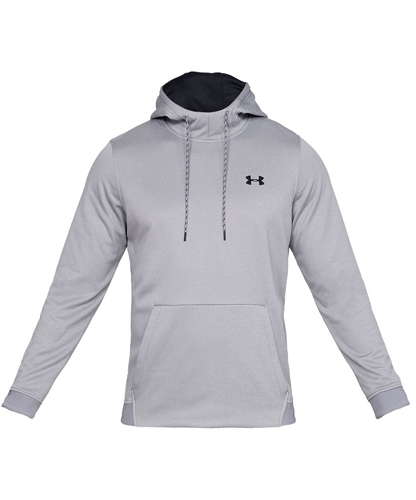 UNDER ARMOUR MEN'S ARMOUR FLEECE PO HOODIE - GREY