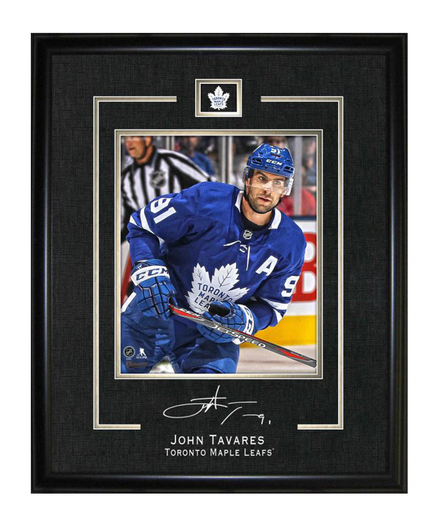 FRAMEWORTH JOHN TAVARES TORONTO MAPLE LEAFS FRAMED REPLICA SIGNATURE - 16X20