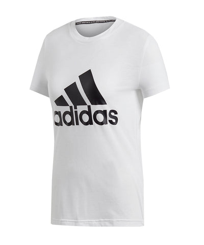 ADIDAS WOMEN'S  MUST HAVES BADGE OF SPORT T SHIRT - WHITE