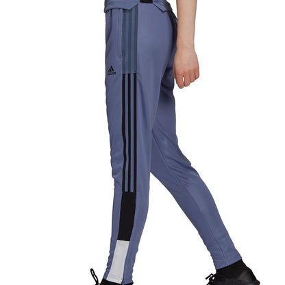 ADIDAS WOMEN'S TIRO TRACK PANTS - PURPLE
