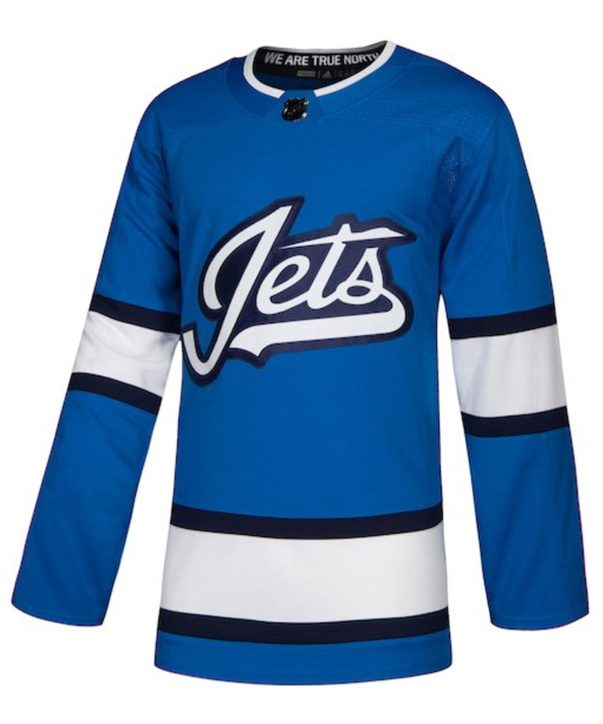 Customizable Winnipeg Jets Adidas Primegreen Authentic NHL Hockey Jers –