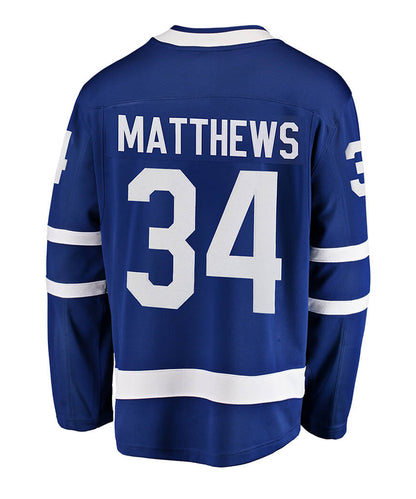 FANATICS TORONTO MAPLE LEAFS AUSTON MATTHEWS MENS BREAKAWAY JERSEY