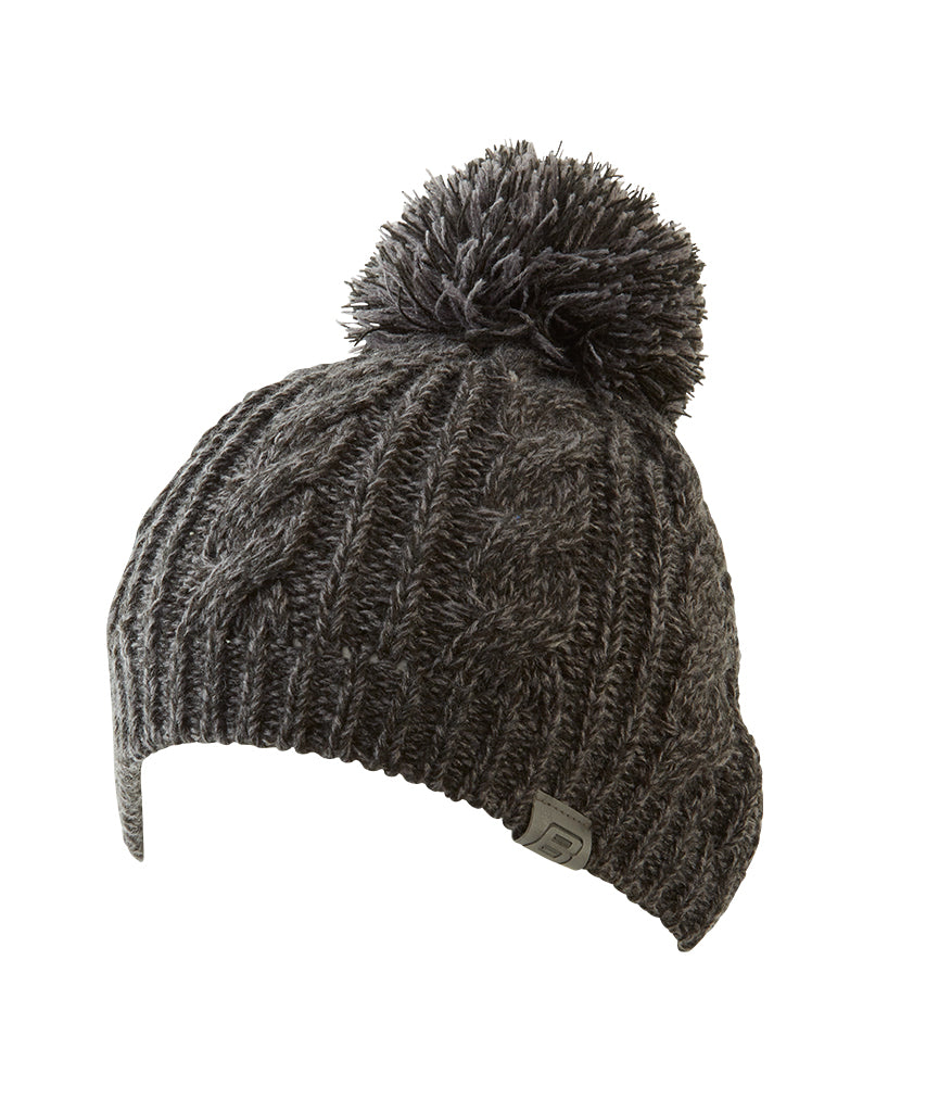 BAUER MEN'S CABLE KNIT POM TOQUE
