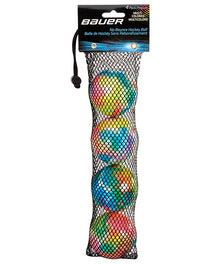 Bauer Multui Coloured Hockey Balls - 4 Pack