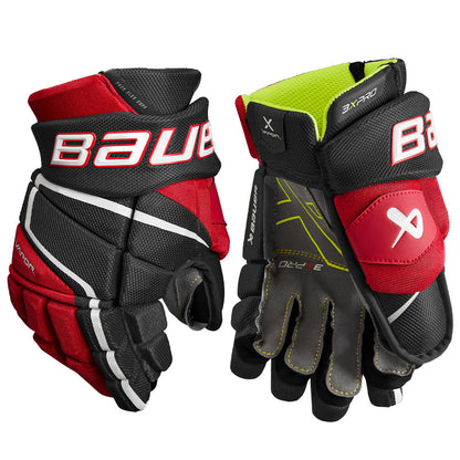 BAUER VAPOR 3X PRO JUNIOR HOCKEY GLOVES