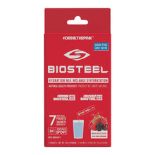 BIOSTEEL HYDRATION SPORTS DRINK MIX 7 COUNT BOX - MIXED BERRY