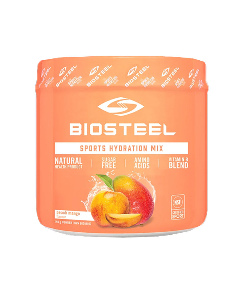 BIOSTEEL NATURAL HIGH PERFORMANCE SPORTS DRINK - PEACH MANGO 140g
