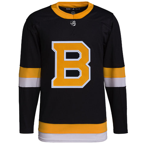 Youth Boston Bruins Bobby Orr Adidas Authentic Alternate Jersey - Black