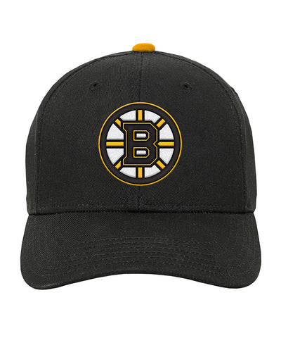 Boston Bruins adidas Reverse Retro 2.0 Flex Fitted Hat - Yellow