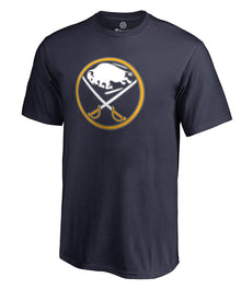 BUFFALO SABRES FANATICS MEN'S PRIMARY LOGO T SHIRT