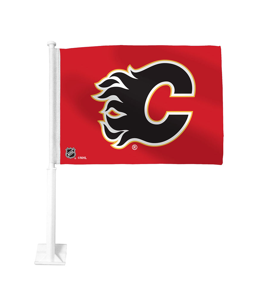 CALGARY FLAMES 11"X15" CAR FLAG