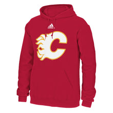 CALGARY FLAMES ADIDAS MEN'S BIG LOGO HOODIE