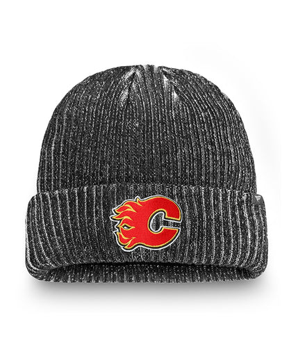 CALGARY FLAMES FANATICS MEN'S RINKSIDE CUFFED BEANIE TOQUE